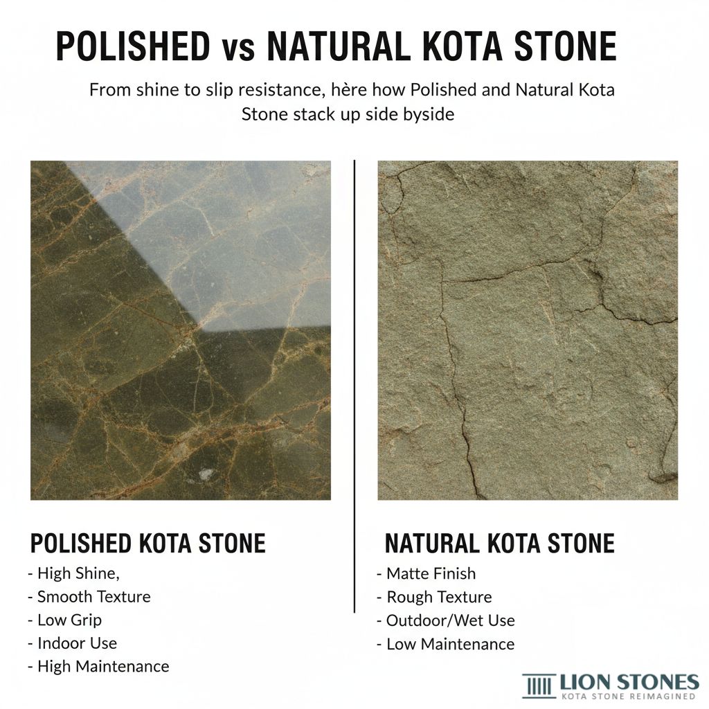Comparison:-Polished-vs-Natural-Kota-Stone