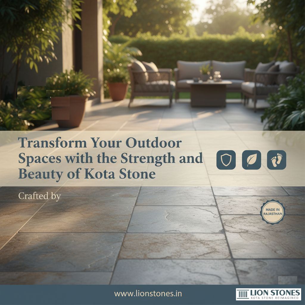 Kota Stone for Outdoor Use: The Timeless Choice for Indian Spaces