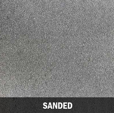 sanded